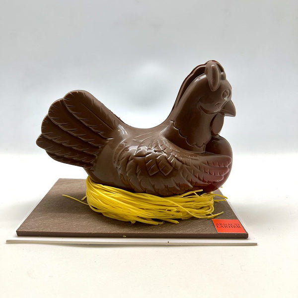 Grande poule chocolat noir ou lait